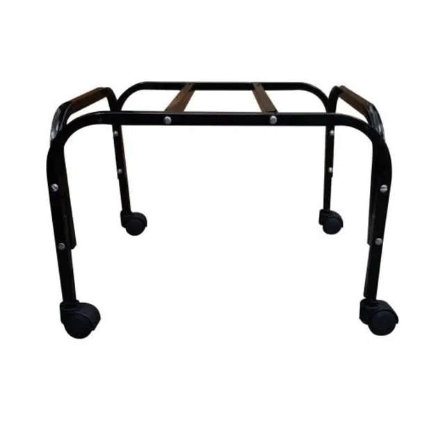 Iron Trolley For Fridge & Cooler ,( Black)