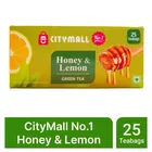 Citymall No.1 Green Tea Bags - 25 Pcs (Honey & Lemon)