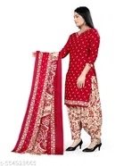 Printed Salwar Suit & Dupatta Sets for Women 