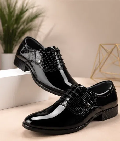 Derbys Shoes for Men (Brown, 10)