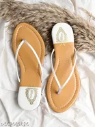 Shoetopia Girls Flat Sandals White Size 5.0