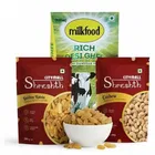 Citymall Shreshth Raisin/Kishmish 200 g + Milkfood Rich Desi Ghee Danedar 900 ml + Citymall Shreshth Cashew/Kaju 200 g