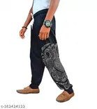 Cotton Loose-Fit Harem Pants for Men 