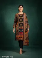 Bandhani Printed Jaipuri Designs Embroidered Top Bottom Duppata for Women 