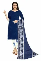 शारदा क्रिएशन क्रेप फ्लोरल प्रिंट सलवार सूट अस्टीचड 