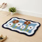 EW Flower Tufted Indoor Mat 
