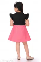 Cotton Blend Dress for Girls 