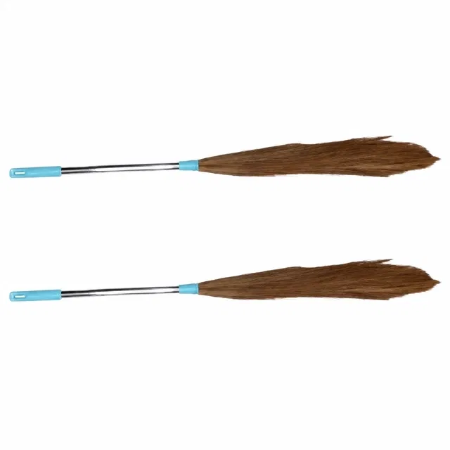 Shagun Steel Pipe Grass Broom (Pack of 2)