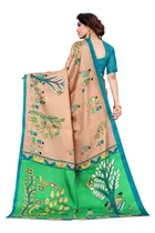 Saree with Unstitched Blouse for Women 
