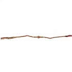 Golden Om Rakhi for Brother