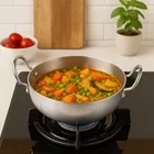 POOJA Aluminium Non Stick Kadhai 