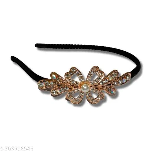 Gold Hair Clips & Hair Pins for Women (Gold, 1 Pc)