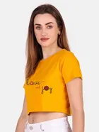 Cotton Blend Printed Top for Women 