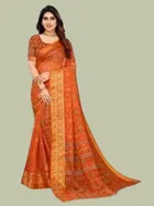 Cotton Printed Saree for Women 