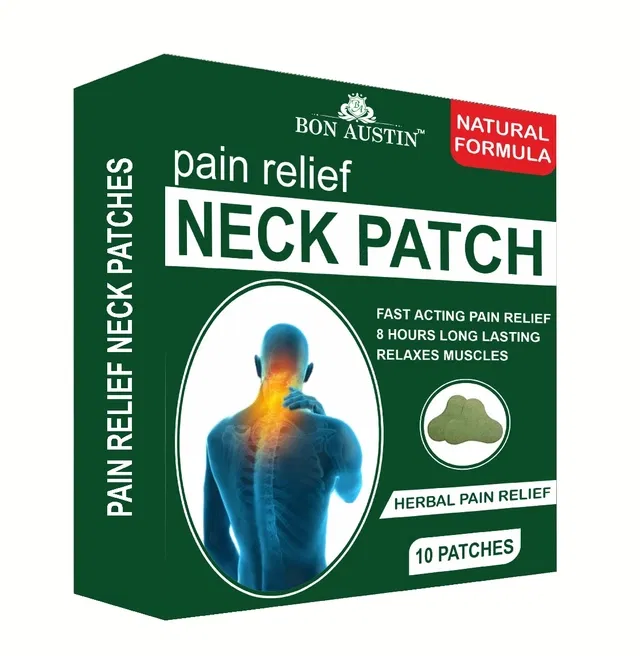 Bon Austin Neck Pain Relief 10 Pcs Heat Patches (Pack of 1)