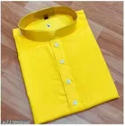 Striped Mandarin Neck Kurta for Men 