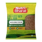 Nutri Bharat Unpolished Moth Sabut 250 g