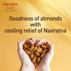 Navratna Gold Ayurvedic Cool Almonds Hair Oil 300 ml