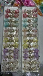 Kids Floral Pearl Hair Clips, Pack of 6