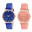 Designer Leather Analog Watch for Women & Girls 