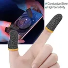 Immutable  Pubg Anti-Slip Thumb Sleeve Pack Of 3 Pair Blue Finger Sleeve  