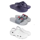 Combo of Sliders with Clogs & Slippers for Men 