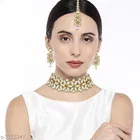 BJ JEWEL ALLOY & PEARL JEWELLERY SET FOR WOMEN'S