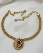 Zircon Gold-plated Copper Jewellery Set for Women 