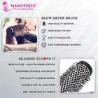 Majestique Blow Extra-Large Dry Roller Brush for Drying & Straightening Hairs 
