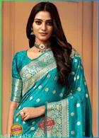 Kanjeevaram Zari Woven Saree for Women 
