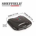 Sheffield Classic SH-6005  705 Watt P SANDWICH TOASTER