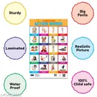 Bookford Publications My small chart Alphabet, Action Words & Tables 