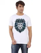 Printed Half Sleeves Round Neck T-Shirts for Men 