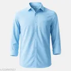 Cotton Blend Solid Shirt for Men, Multicolor, Pack of 2 