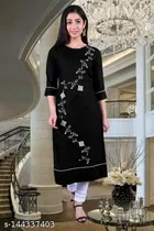 Viscose Rayon Printed Kurti for Women 