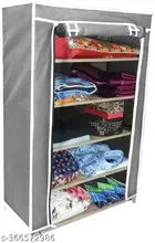 Metal 5 Layer Collapsible Multipurpose Rack 