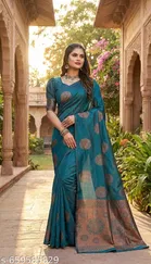 Banarasi Silk Party Saree for Women 