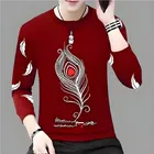 Cotton Blend Round Neck T-Shirts for Men 