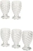 Fancy Water & Wine Glass 