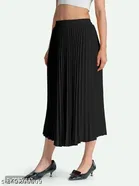 Crepe Skirt for Women 