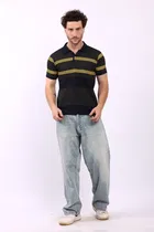 Colorblocked Polo T-Shirt for Men 