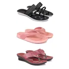 Combo of Flats with Slippers for Women 