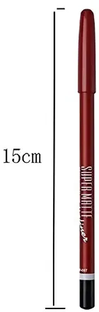 Professional Waterproof Multicolored Super Matte Lip Liner Set 