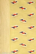 Cotton Linen Zari Woven Saree for Women 