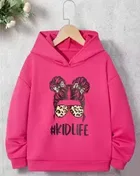Light Fleece Printed Hoodie for Kids 
