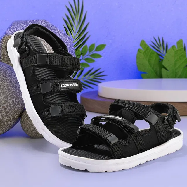 Sandals for Men, Black (10)