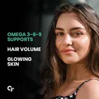 CARBAMIDE FORTE Flaxseed Oil Capsules 1250mg Cold Pressed with Omega 3 6 9 | Alsi Seeds Capsules 