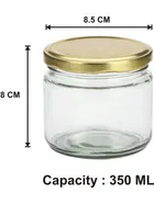Glass Airtight Kitchen Storage Jars with Lid 