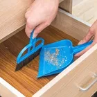 Small Dustpan and Brush Set, 12 cm — Tabletop | Car | Keyboard Cleaning Tool [Not for Floor] [Pack of 1] Assorted