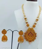 Trendy Necklace with Earrings for Women 